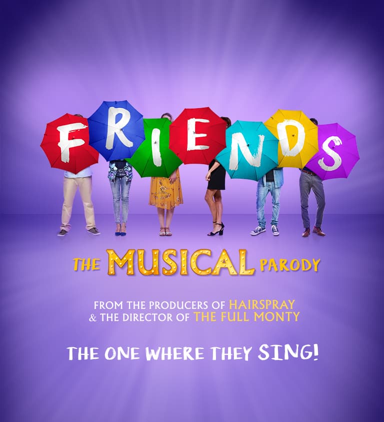 Poster Art for FRIENDS! The Musical Parody